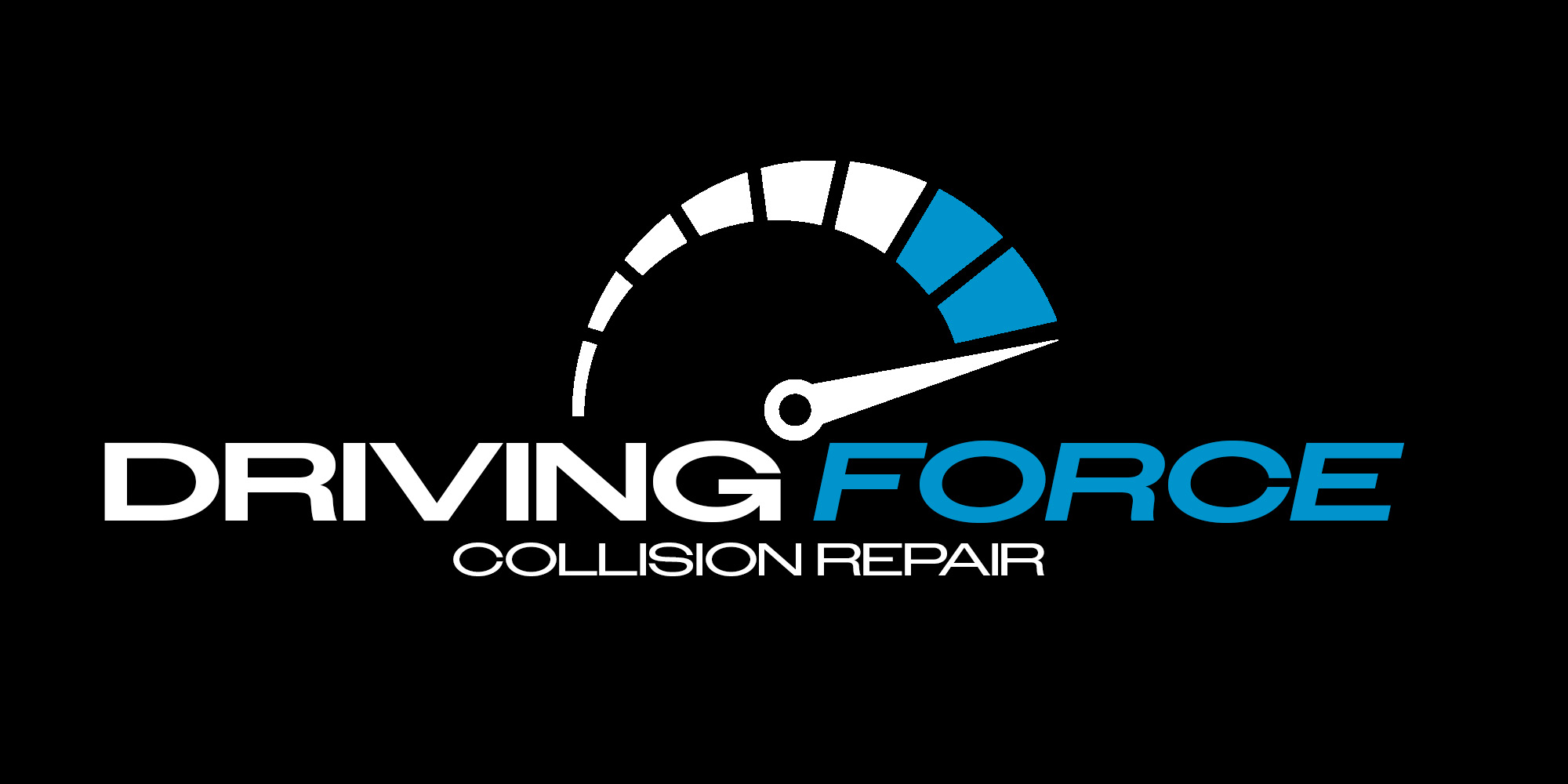 Driving Force Collision Repair of Reading Logo